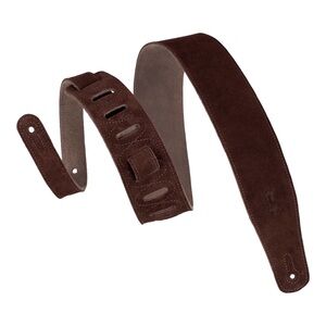 Levy’s Leather Guitar Strap Simply Suede Series #MS12 2” Width Ladder Adjustment